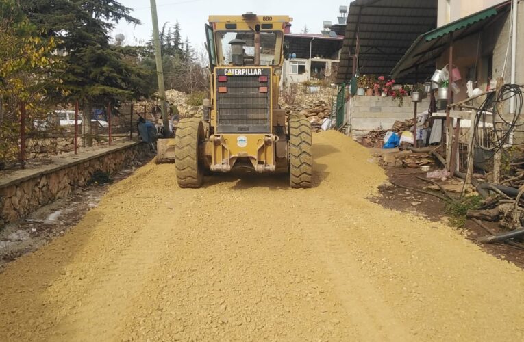 Çevre düzenleme çalışmaları sürüyor