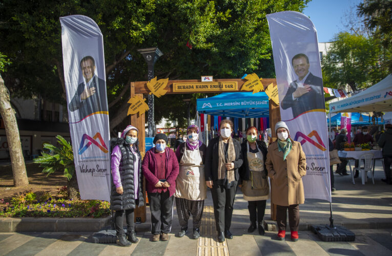 STANTLAR KURULUYOR, KADIN EMEĞİ DEĞER KAZANIYOR