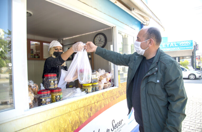 TARSUS ESHAB-I KEHF TARIMSAL KALKINMA KOOPERATİFİ ÜRETİYOR, ÜRÜNLERİ MER-EK’TEKİ KADINLAR SATIYOR