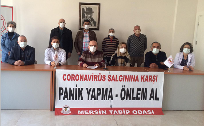 COVİD-19 VE MUTASYONLARINA KARŞI PANİK YAPMA ÖNLEM AL