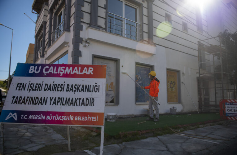 BÜYÜKŞEHİR, “ÖĞRENCİ DANIŞMANLIK MERKEZİ”NİN TADİLAT ÇALIŞMALARINI SÜRDÜRÜYOR