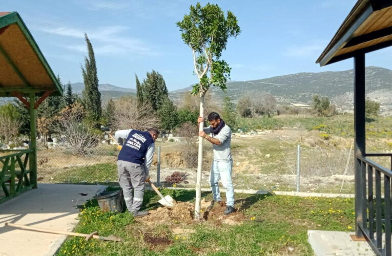 AKDENİZİN PARKLARI İLKBAHARA HAZIRLANIYOR