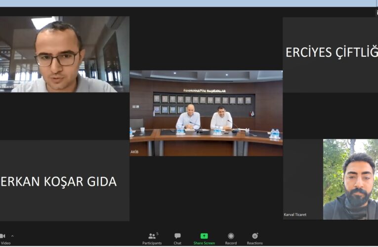 AKİB GIDA ÜRETİCİLERİNİ İHRACATLA BULUŞTURUYOR