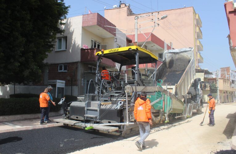 BÜYÜKŞEHİR YOL ASFALT EKİBİ, KONFORLU YOLLAR VE RAHAT ULAŞIM İÇİN ÇALIŞIYOR