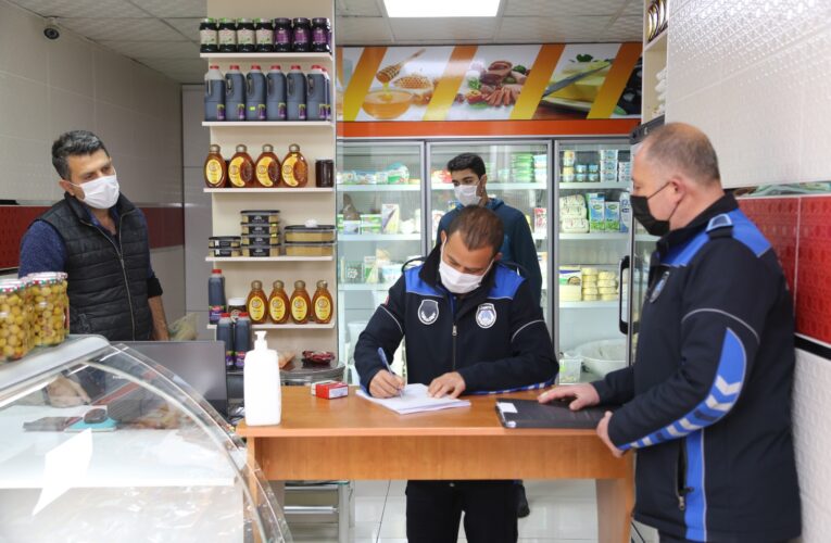 ERDEMLİDE GENEL DENETİMLER, SORUNSUZ SÜRÜYOR