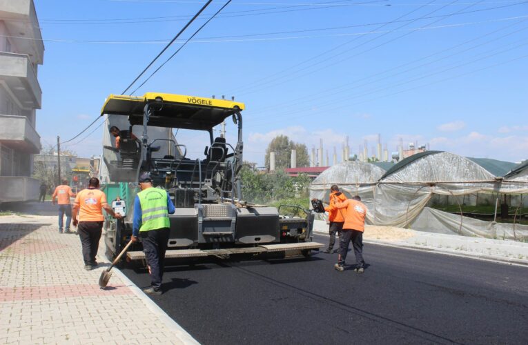 KAZANLI’DA UĞUR MUMCU, TUFAN OĞUZ VE ATATÜRK CADDELERİ’NDE ÇALIŞMA