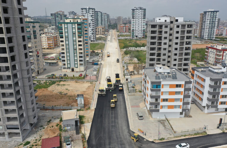 Altaylılar Mahallesi 02110. Sokak üzerinde kapsamlı yol çalışması