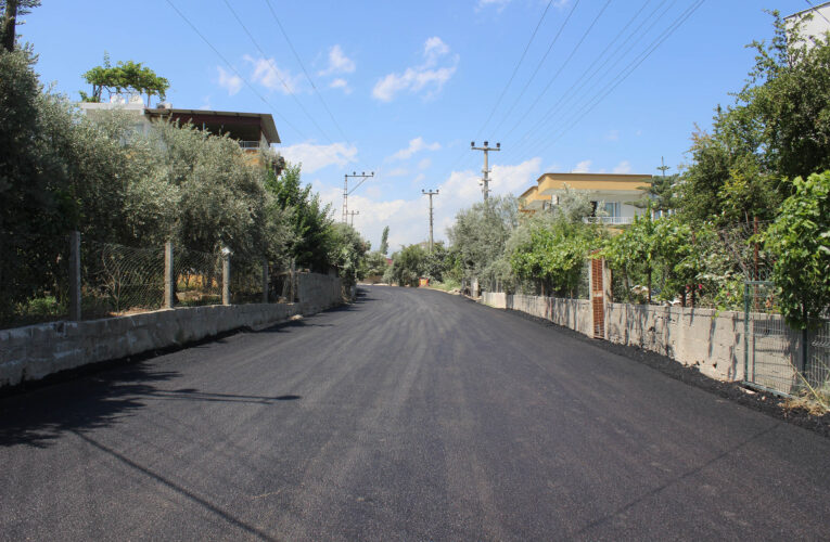 KARGICAK MAHALLESİ’NDE 1900 METRELİK YOL ÇALIŞMASI