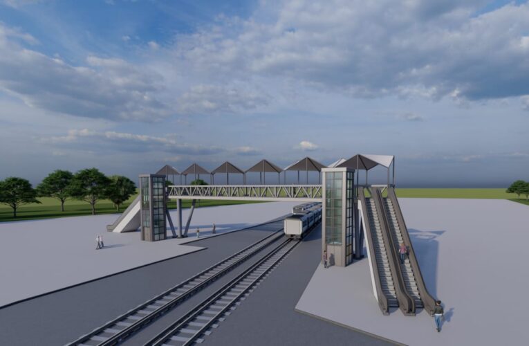 Yeni üst geçit modern bir mimariyle inşa edilecek