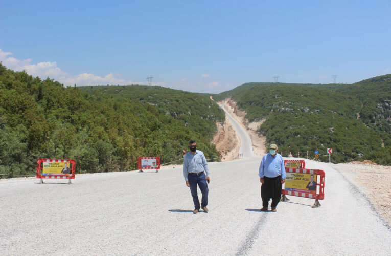 BÜYÜKŞEHİR, MERGİN ÇAYI ÜZERİNE YAPTIĞI MENFEZLE 50 YILLIK ÇİLEYİ BİTİRDİ