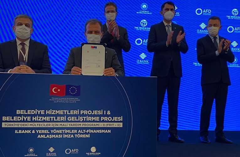 MERSİN’DE ALTYAPIYA 39 MİLYON AVRO’LUK DESTEK