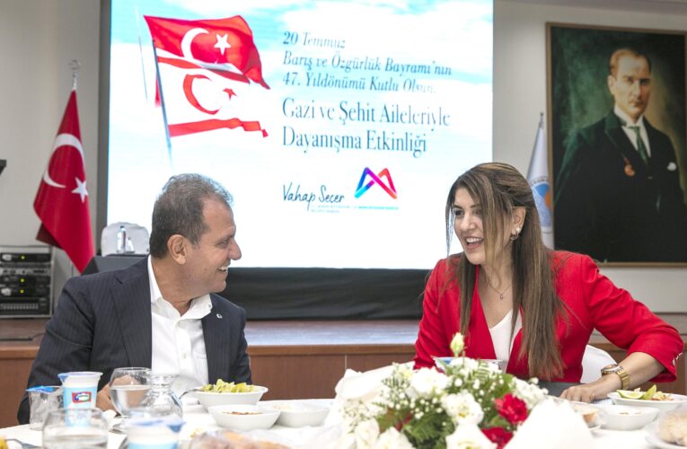 BÜYÜKŞEHİR BELEDİYESİ’NDEN ŞEHİT YAKINLARI VE GAZİLER ONURUNA YEMEK