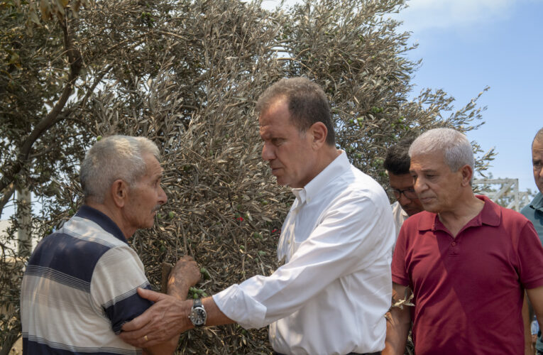 SEÇER, YANGIN MAĞDURLARINA GEÇMİŞ OLSUN DİLEĞİNDE BULUNDU