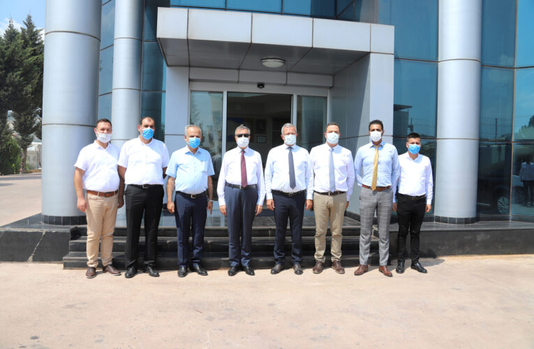 Vali Su, MTOSB’de incelemelerde bulundu