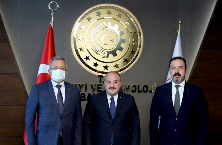 Sabri Tekli’den Bakan Varank’a ziyaret