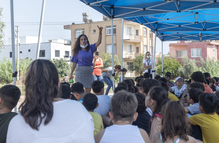 “BİR TUTAM MUTLULUK” PROJESİ İLE ÇOCUKLAR HEM EĞLENİYOR HEM ÖĞRENİYOR