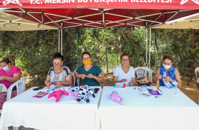 “EVİMİZ ATÖLYE” PROJESİ YEŞİL MAHALLE’DE SÜRDÜ