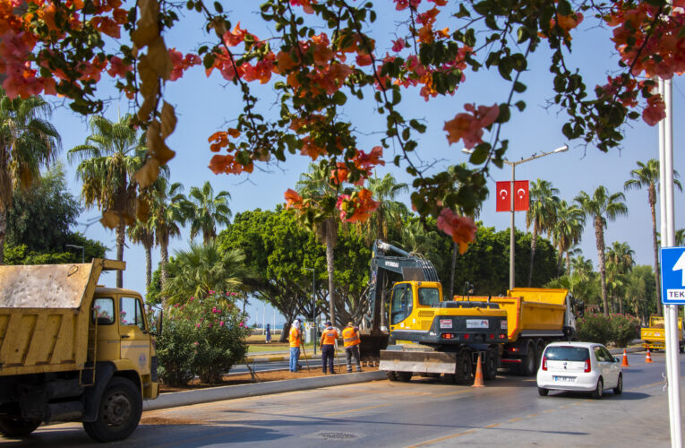 PARK VE BAHÇELER EKİPLERİ, TOPRAK VE BİTKİ BAKIM ÇALIŞMASI YÜRÜTÜYOR
