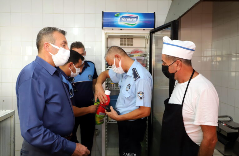 AKDENİZ’DE OKUL KANTİNLERİ DENETLENDİ