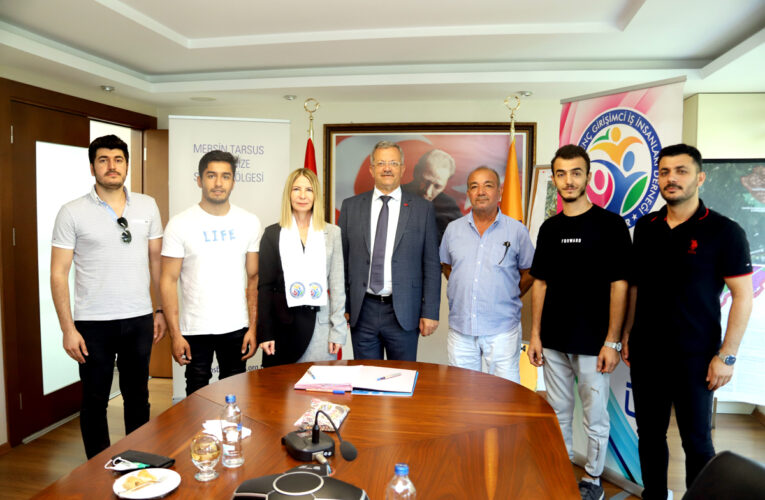 MTOSB’den engelli milli sporculara destek