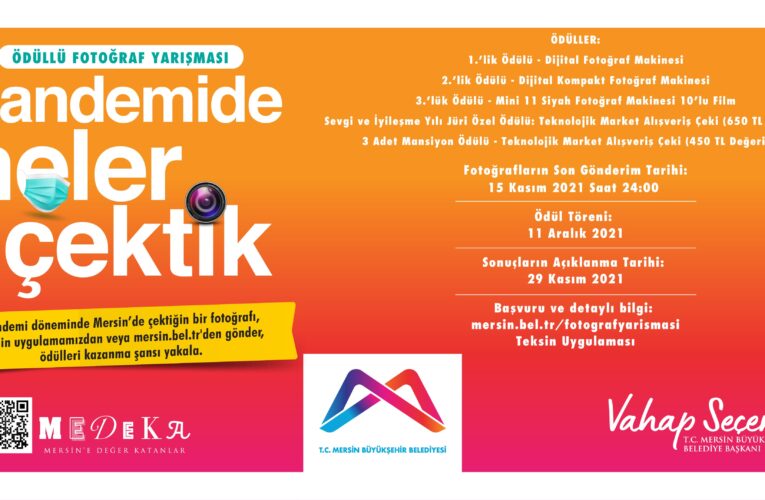 BÜYÜKŞEHİR’İN ROMAN VE FOTOĞRAF YARIŞMALARINA SON BAŞVURU TARİHİ: 15 KASIM 2021