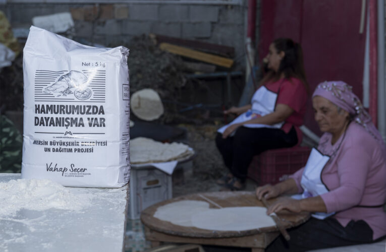 MERSİN’DE 64 BİN AİLEYE TOPLAM 640 BİN KİLOGRAM UN DAĞITILDI