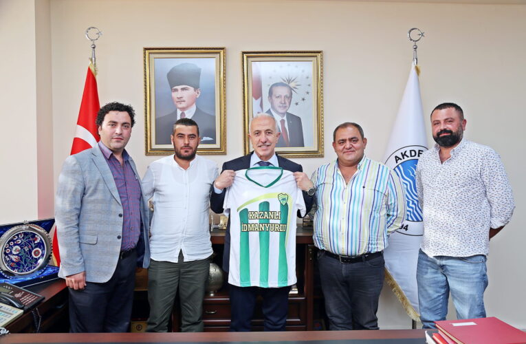 SPORUN VE SPORCUNUN DOSTU BAŞKAN GÜLTAK’A TEŞEKKÜR