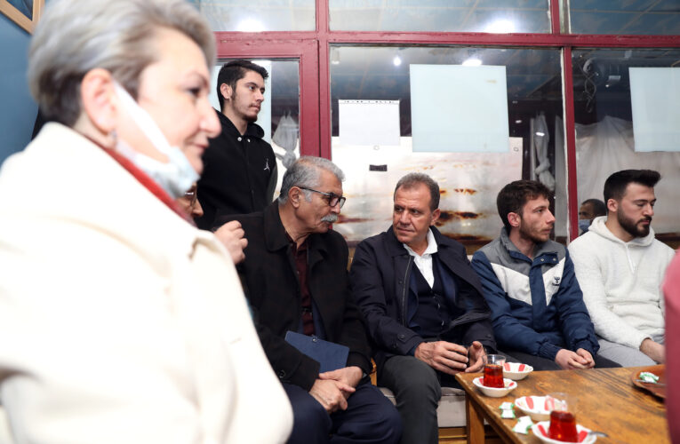 BAŞKAN SEÇER, KAYSERİLİ ESNAFI GEZDİ, SORUNLARINI DİNLEDİ