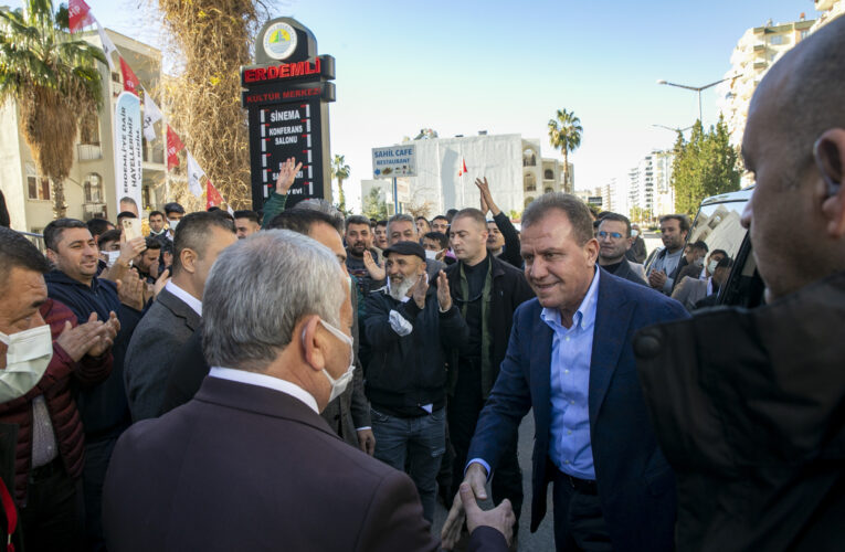 “ERDEMLİ’DE VATANDAŞLARIMIZIN %73.6’SI HİZMETLERİMİZDEN MEMNUN”