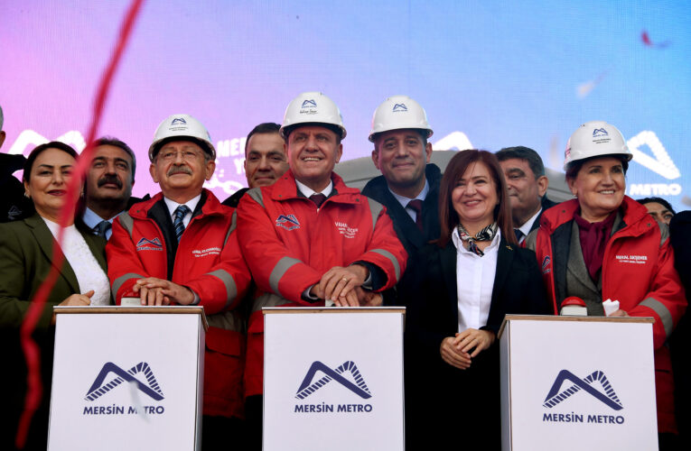 MERSİN’E METRO GELİYOR!