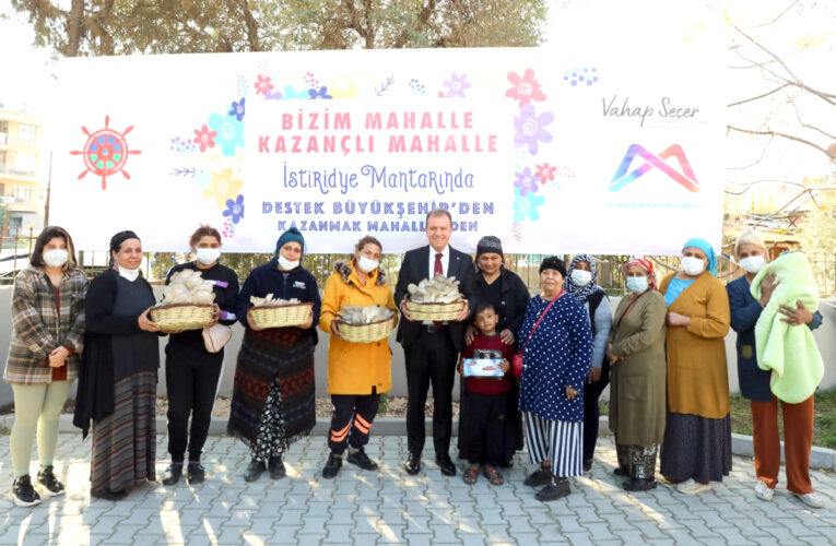 TARIM VE HAYVANCILIKTA ÜRETİCİNİN DESTEKÇİSİ YİNE BÜYÜKŞEHİR