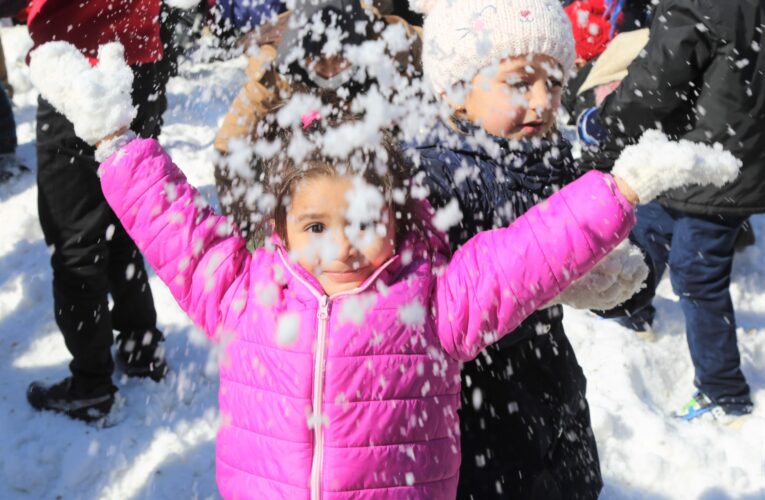 “İlk Kez Kar Heyecanı Yaşadılar”
