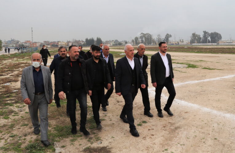 “Birçok futbol takımı da gelip burada maç yapacak”