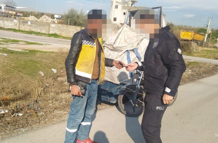 Çöp Toplayan Şahıslara Karşı Uygulama Yapıldı