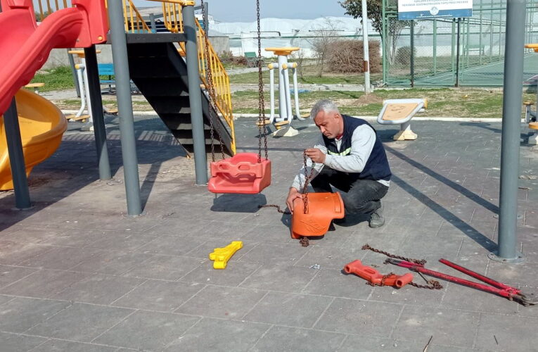 Akdeniz’in tüm parkları yenilenip bahara hazır hale getiriliyor