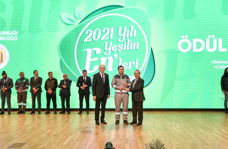 Başarılı çalışmalar ödüllendirildi