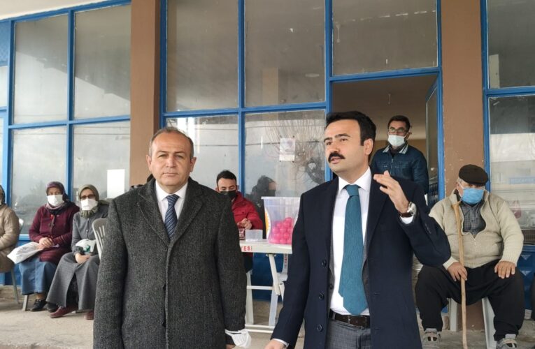 Mut’ta ‘Gelir Getirici Tür Ağaçlandırma Projesi’ hak sahipliği kura çekimi yapıldı