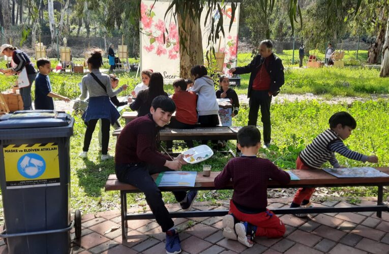 Sanat Kampı renkli görüntülere sahne oluyor