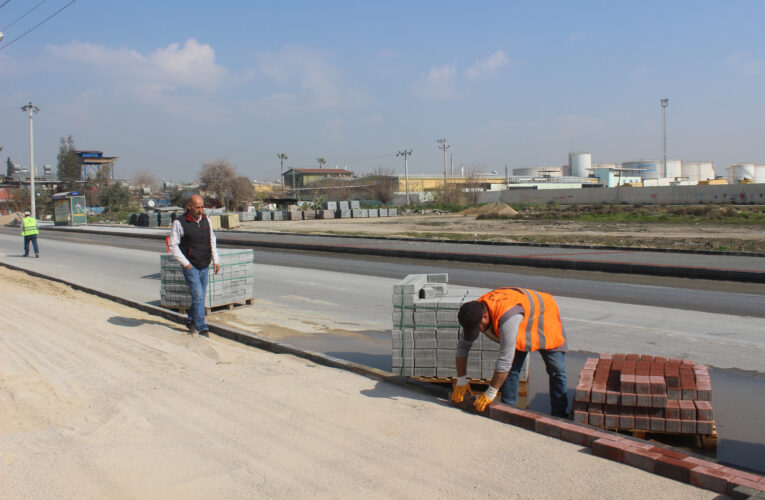 ÇİLEK MAHALLESİ 138. CADDE’DE 2 BİN 400 METRE UZUNLUĞUNDAKİ YOL YENİLENİYOR