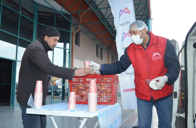 Tarsus’ta 20 noktada dağıtım gerçekleştiriliyor