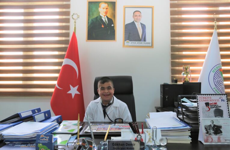 “Down Sendromlu Semih, Zabıta Ekipleriyle Denetim Yaptı”