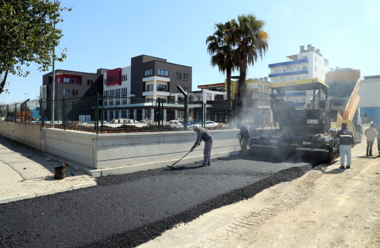 Gençlik merkezinin etrafındaki tüm sokaklar yenileniyor