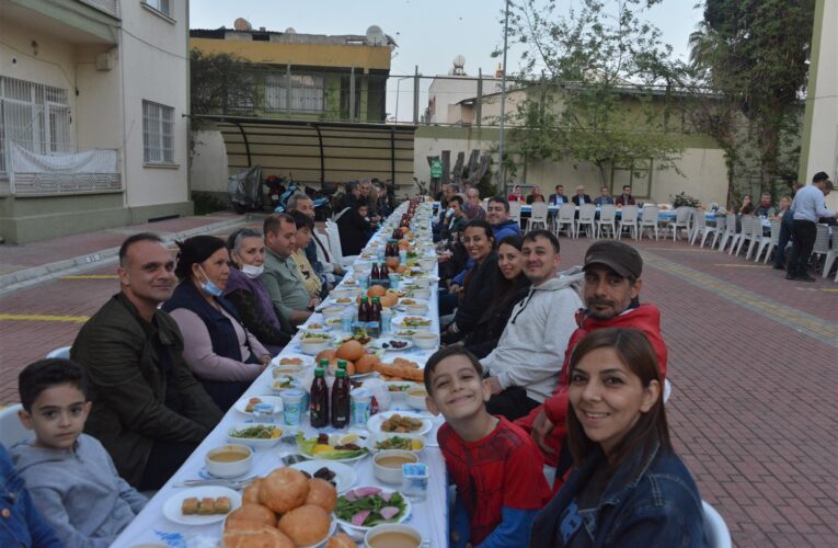 Mersin’de orman çalışanları iftar sofrasında buluştu