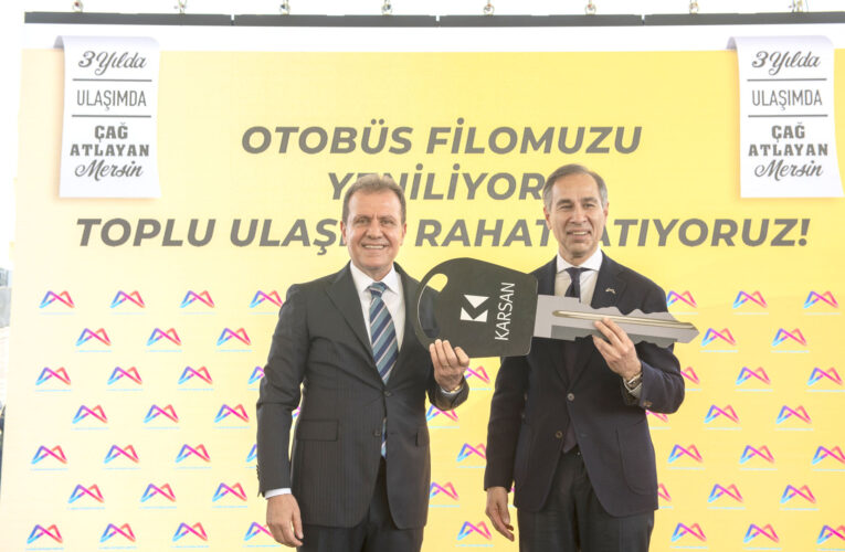 SEÇER: “41 ARACIMIZ TARSUS’A HAYIRLI UĞURLU OLSUN”