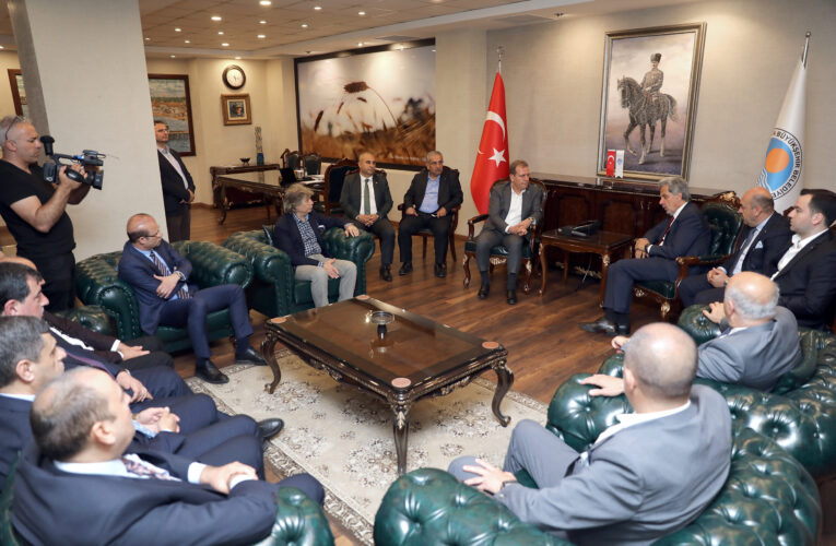 BÜYÜKŞEHİR, UND VE MTSO LOJİSTİK KÖY İÇİN YOL HARİTASI BELİRLİYOR