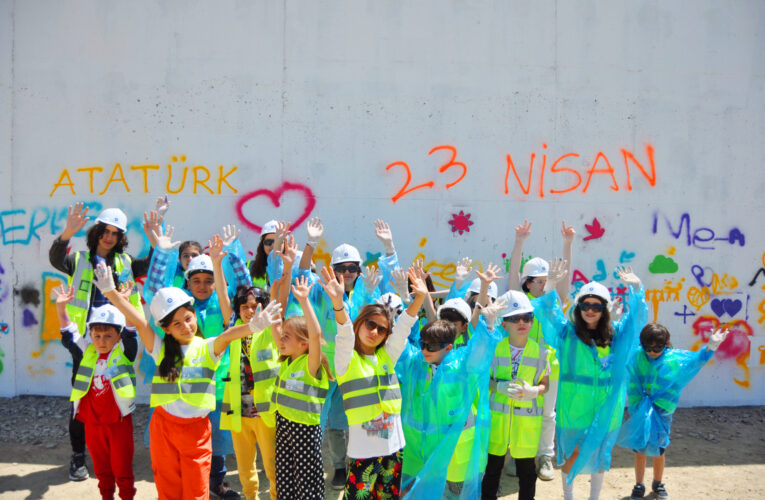 AKKUYU NGS ÇALIŞANLARININ ÇOCUKLARI, 23 NİSAN ULUSAL EGEMENLİK VE ÇOCUK BAYRAMINDA SAHAYI GEZDİ