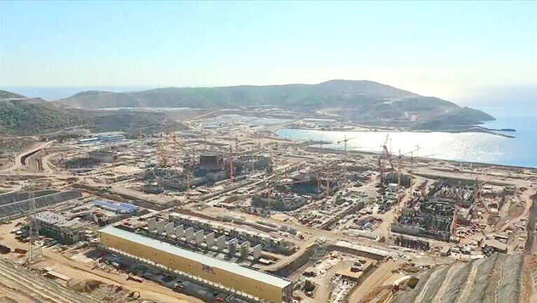 AKKUYU İNŞAATINDA EKİPMANLARIN TESLİMATI HIZLANIYOR