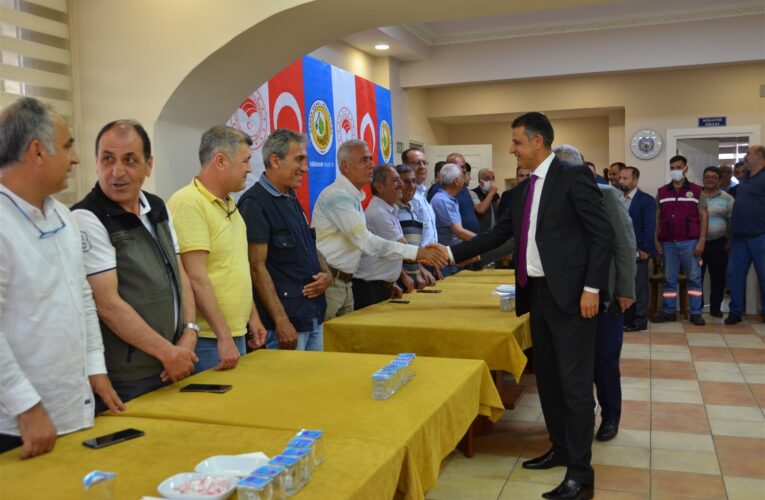 Mersin Orman Bölge Müdürlüğünde bayramlaşma