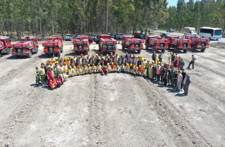 Mersin’de orman yangınları kapsamında işbaşı eğitimleri tamamlandı