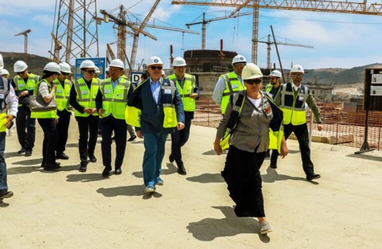 KAZAKİSTAN CUMHURİYETİ RESMİ HEYETİ AKKUYU NGS SAHASINI ZİYARET ETTİ